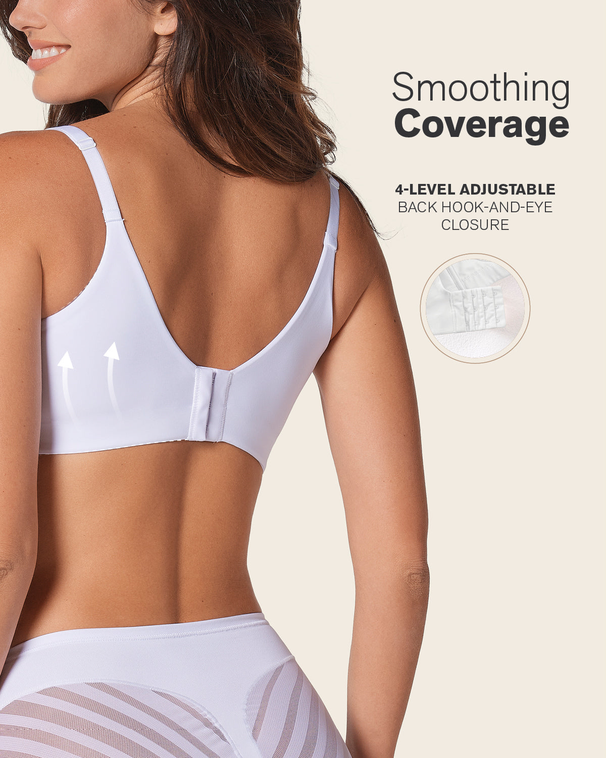 Back Smoothing Bra with Soft Full Coverage Cups 011970 20