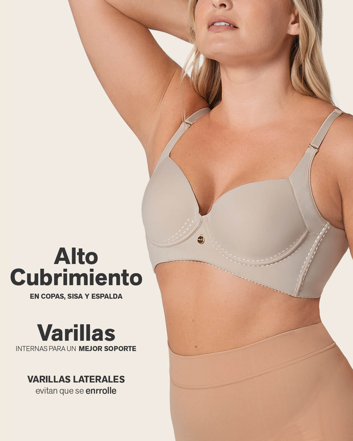 Back Smoothing Bra with Soft Full Coverage Cups 011970 11