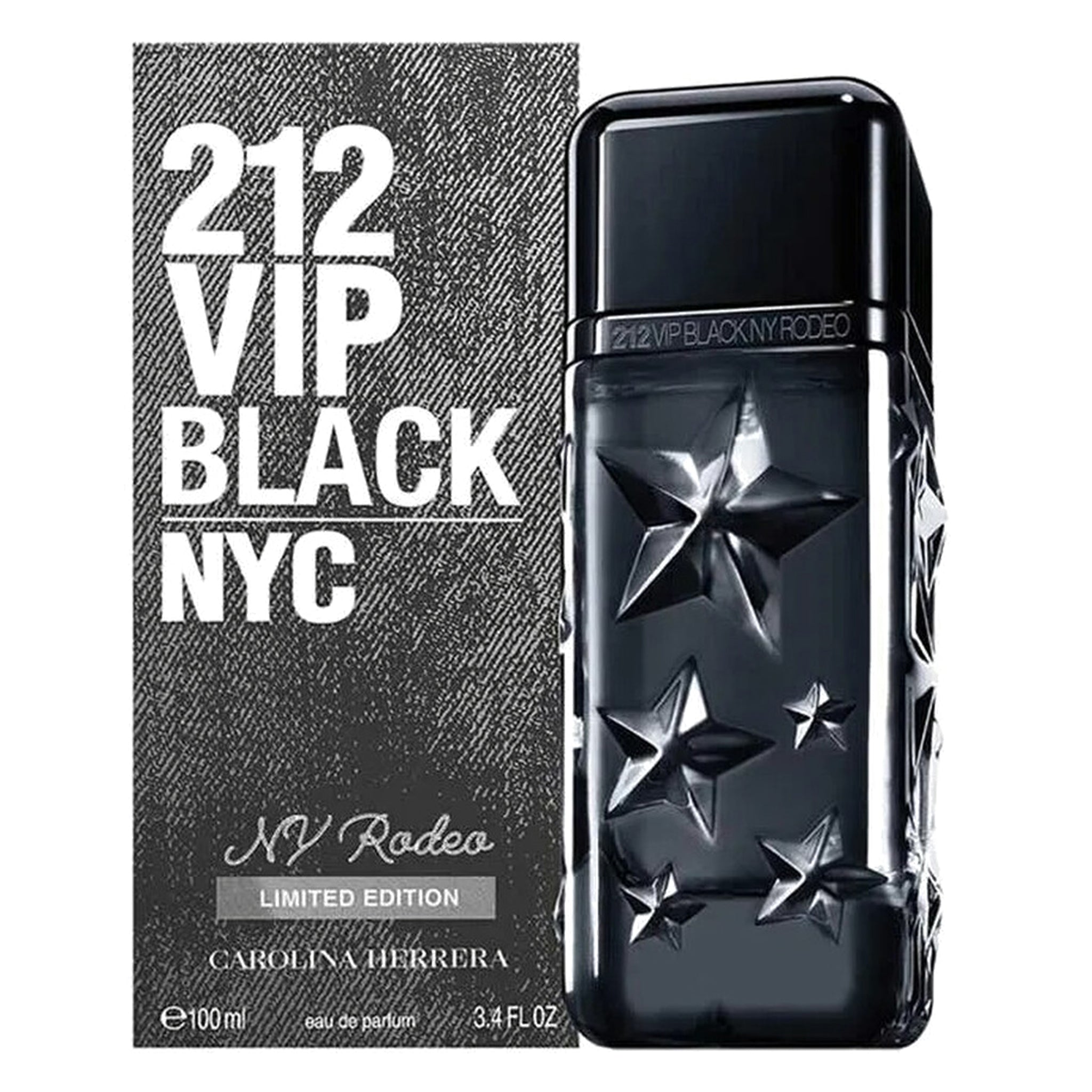 Carolina Herrera 212 VIP Black NY Rodeo 3.4oz Men EDP Spray