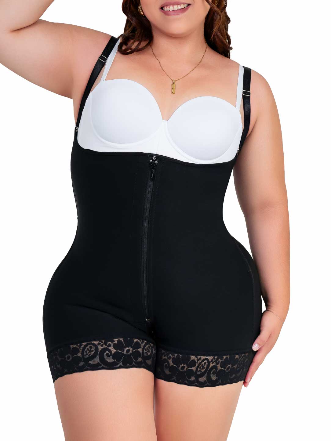 Faja Corta Ultrainvisible con Sostén Lateral SMI7086 12